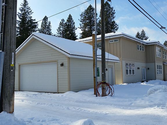 Garage and side of house