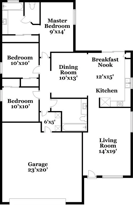 3 bed, 2.0 bath, 1324 sqft, $2,260 — Photo 2