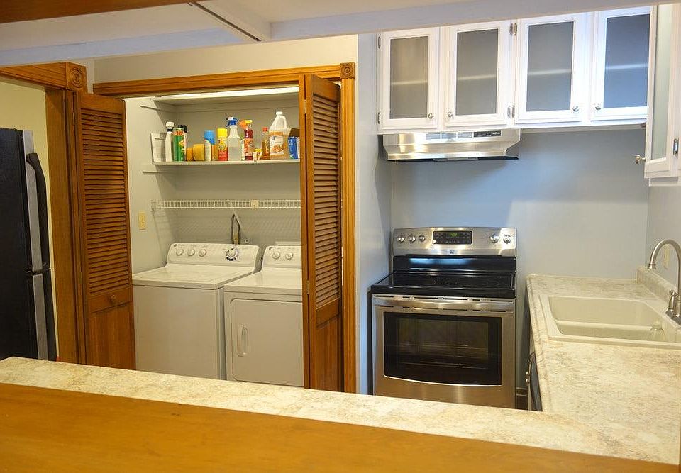 Washer and dryer in the unit! No need to bring your own