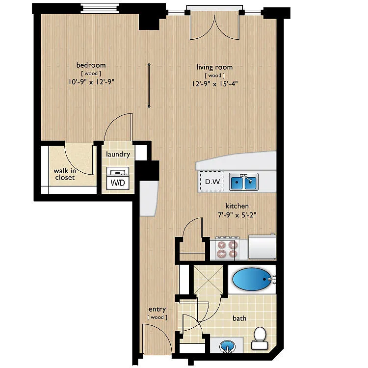 Floor plan Bassett