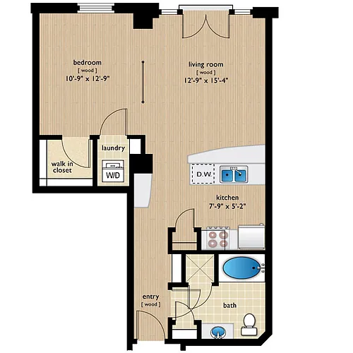 Floor plan Bassett