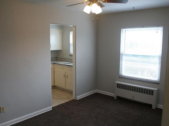In dining room, looking toward kitchen