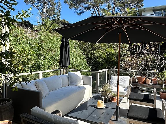 Deck in the canyon