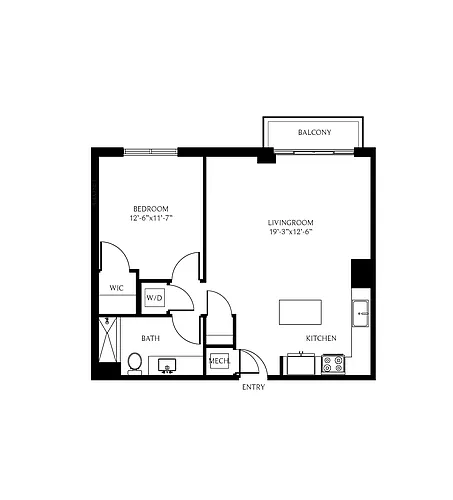 Floor plan 1D
