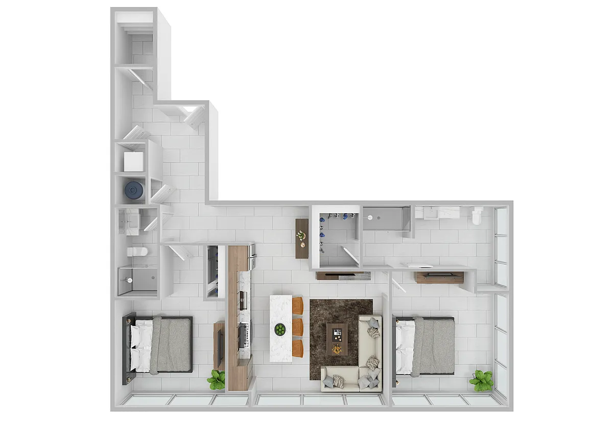 Floor plan B3