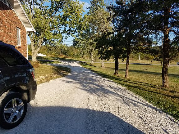 New gravel added to driveway