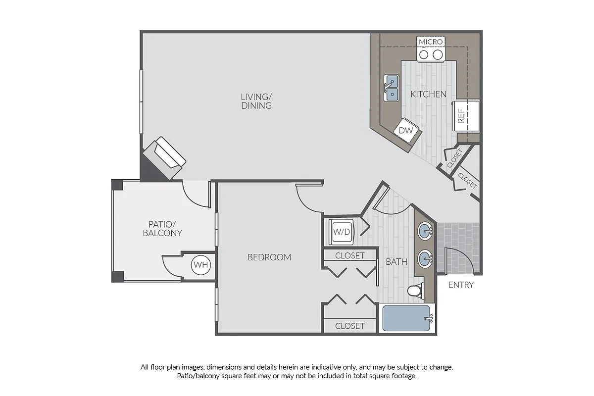 Floor plan Plan 1B