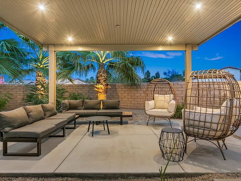 Pergola Seating Area