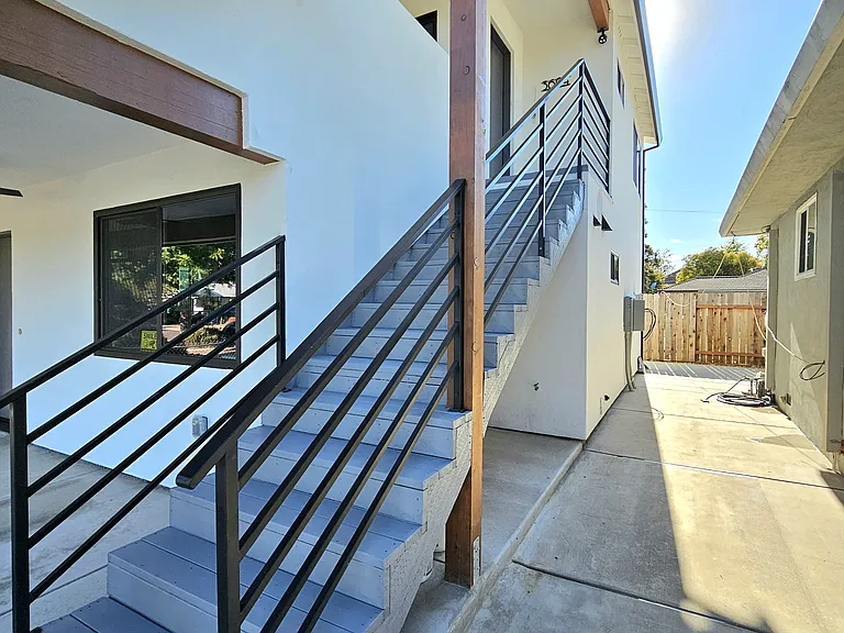 Upper unit #3604. Stairway entarence.