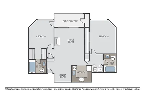Floor plan Calistoga