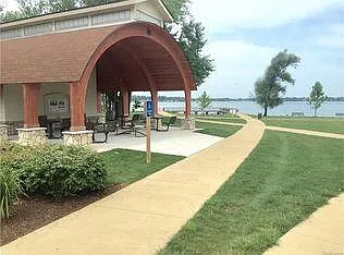 Park and Lake at corner.