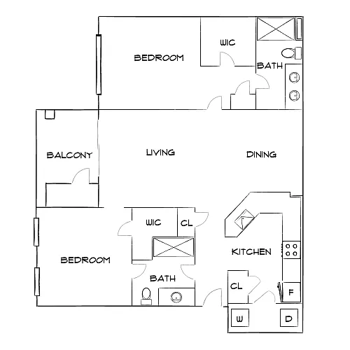 Floor plan Design 2B