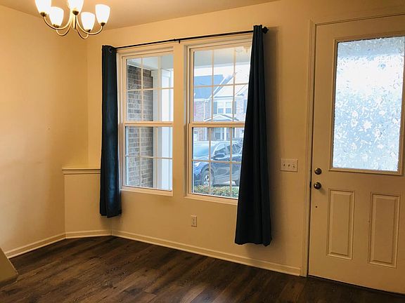 Side view of Dining Area, along with the front door