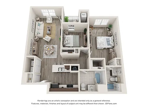 Floor plan The Belmar