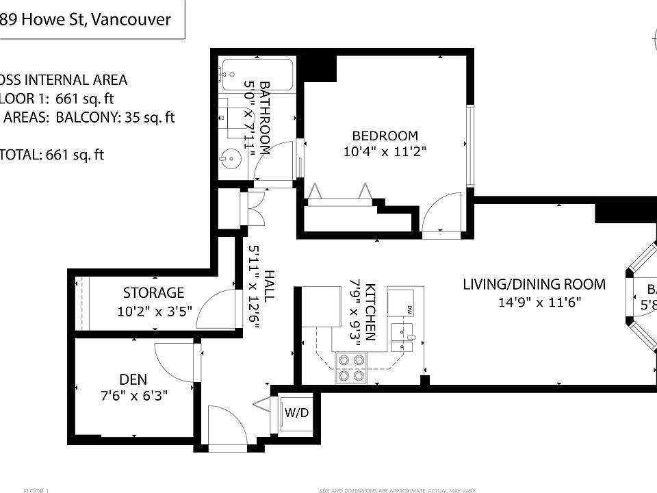 1st image of 1189 Howe St #309