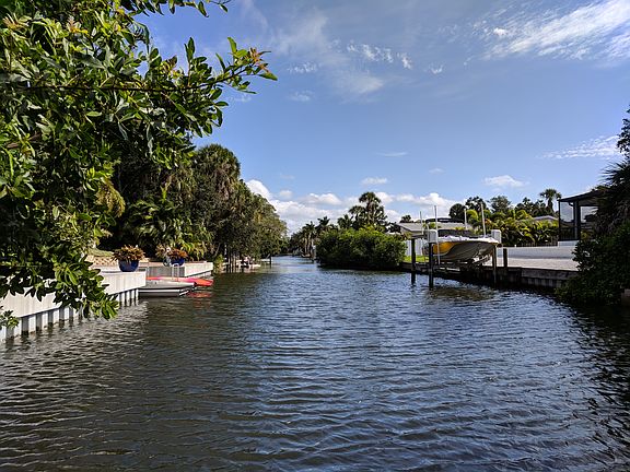 View down canal