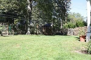 Front Yard Facing Main St.