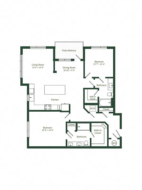 Floor plan B2-M6
