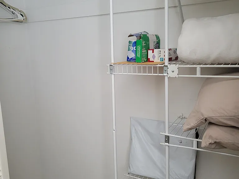 Large closet in 3rd bedroom.