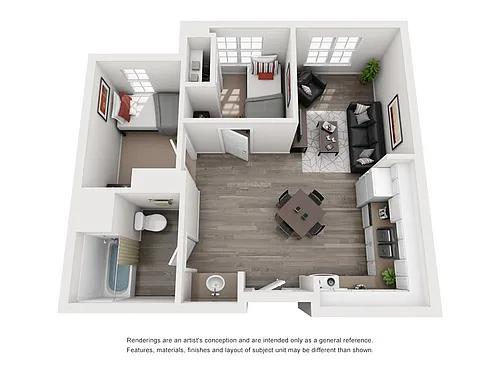 Floor plan 2X1