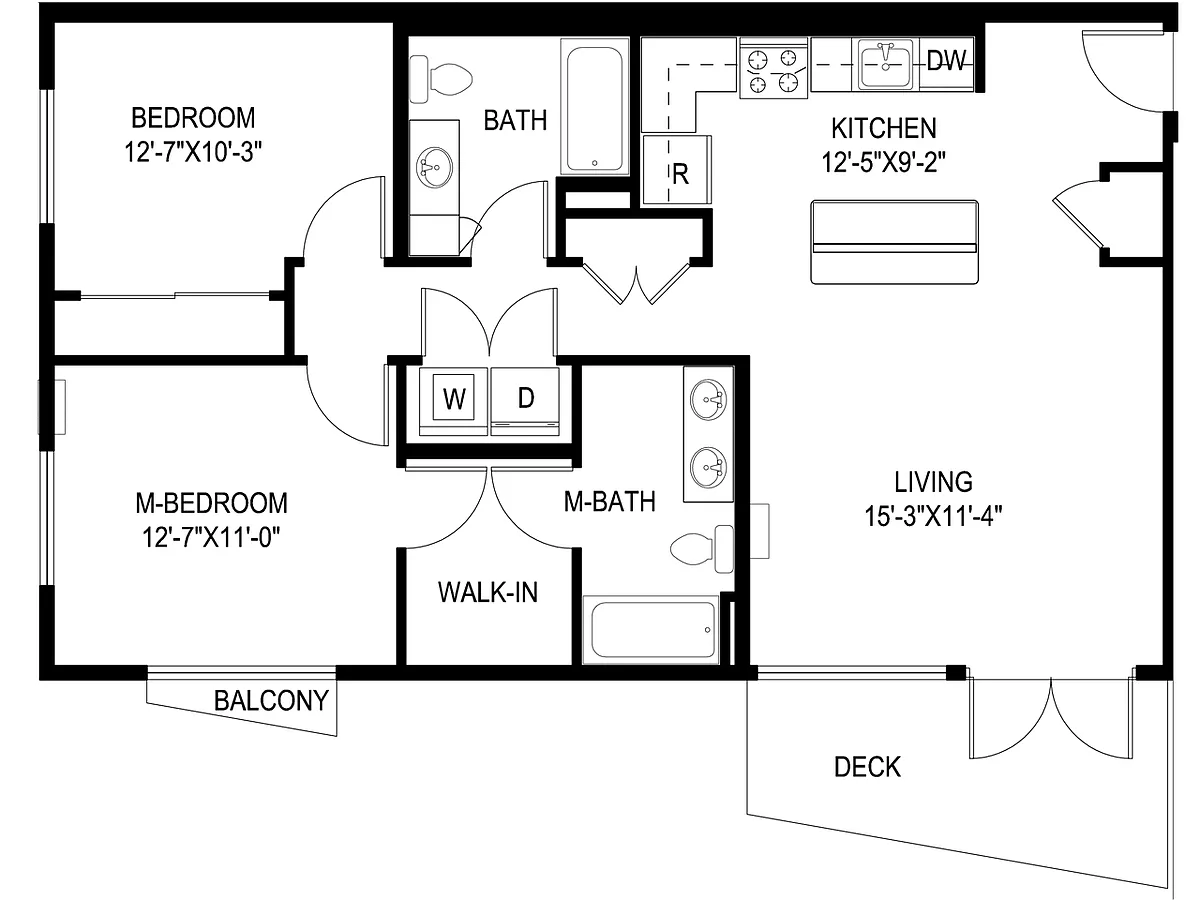 Floor plan B4