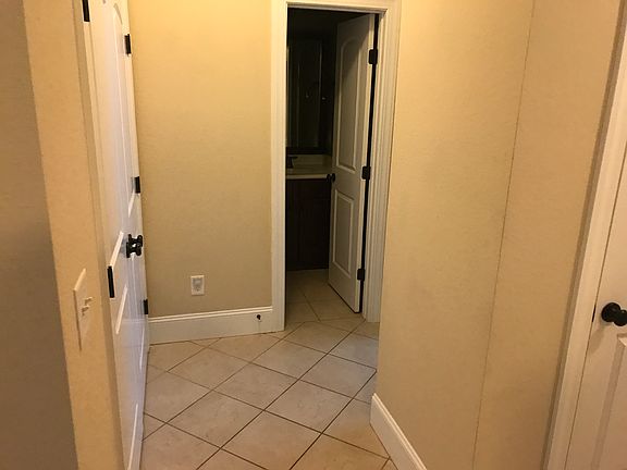 Hallway to secondary room