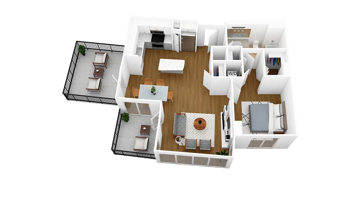 Floor plan A1E