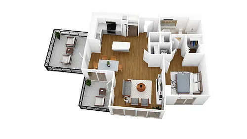 Floor plan A1E