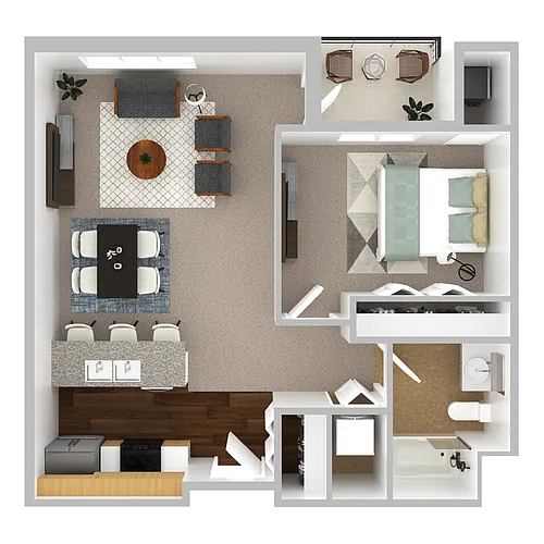 Floor plan Plaza - Camden