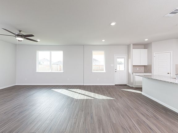 Family Room, Kitchen, and Dining Area