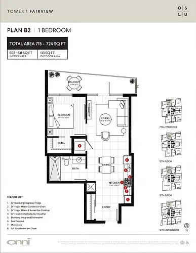 Floor plan Fairview B2