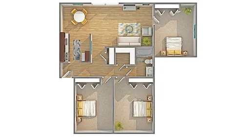 Floor plan Oak