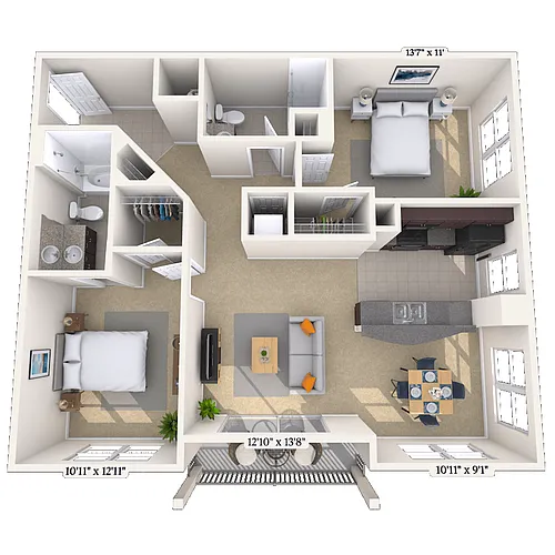 Floor plan The Charlotte
