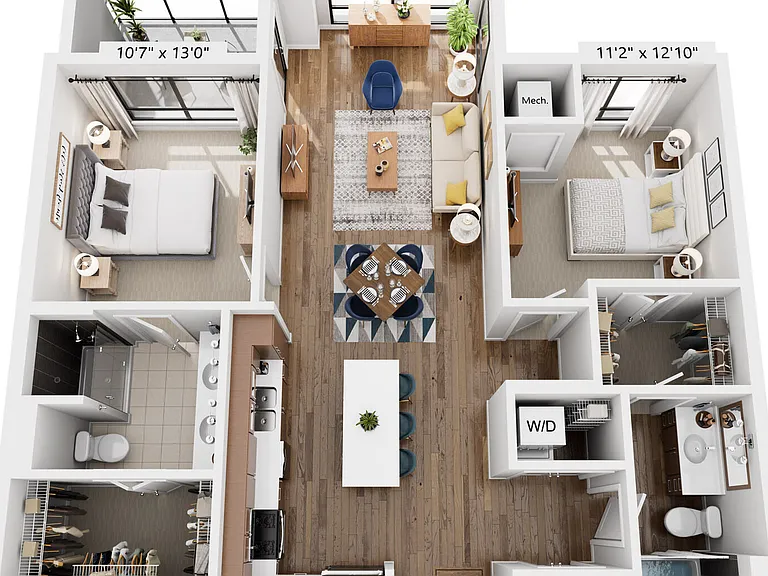 Harrison South floor plan The Island Residences