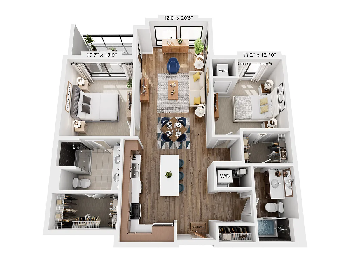 Floor plan Harrison South