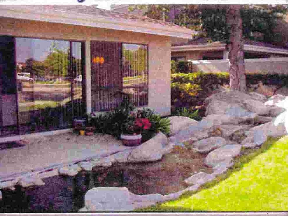 Tranquil Creek outside patio...