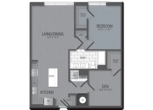 Floor plan M.12b1/den