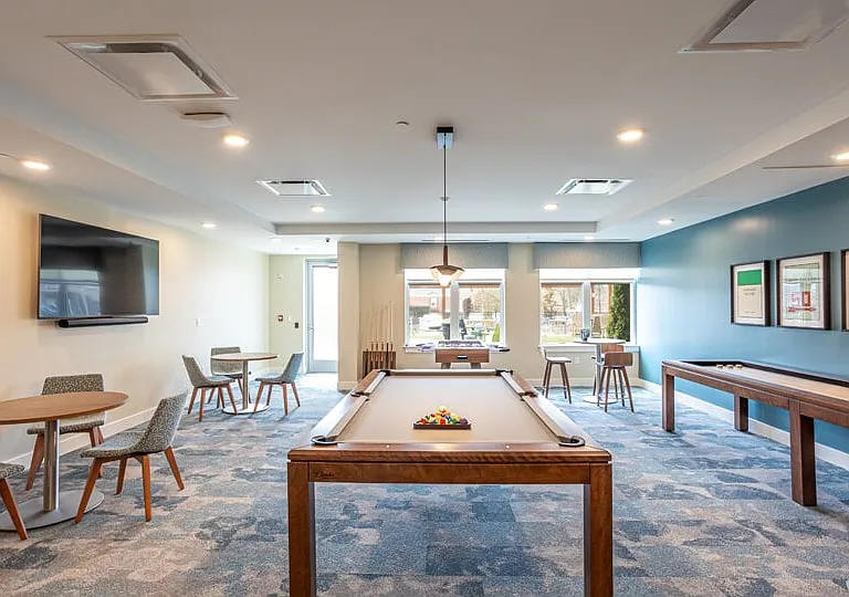 The Franklin at Hancock Village - Game Room