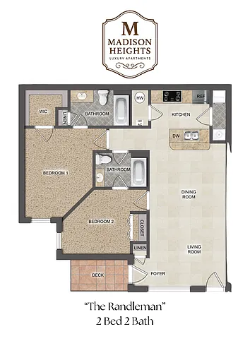 Floor plan The Randleman