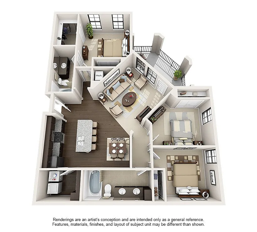 Floor plan Sutherland