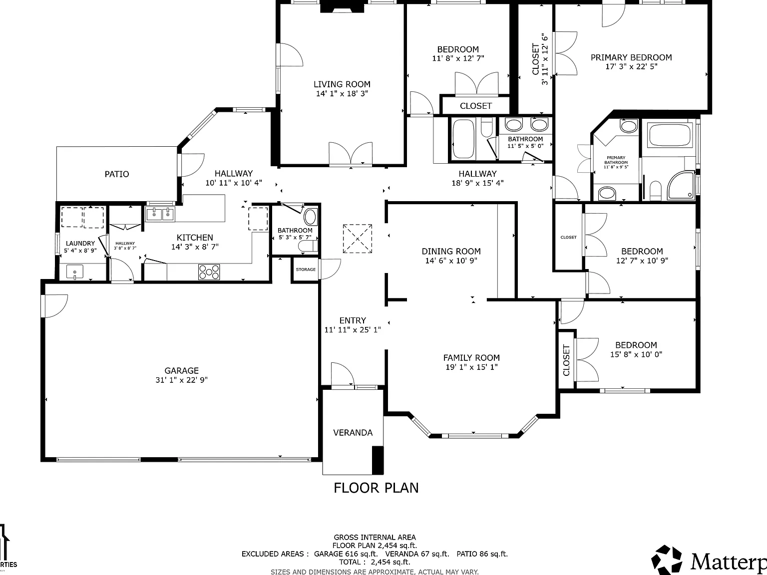 4 bed, 2.5 bath, 2754 sqft, $4,400 — Photo 2