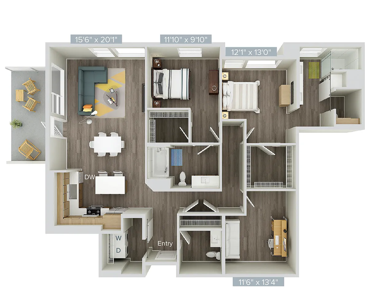 Floor plan B30-1630