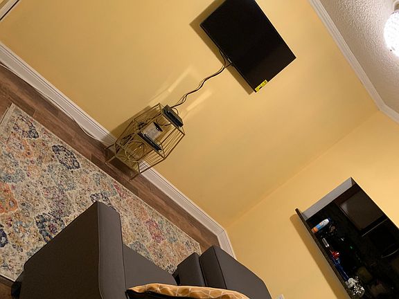 Dining area used as a Den