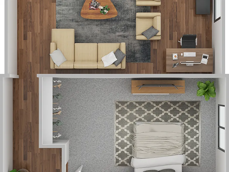 2 Bed Floorplan 2 Bed Floorplan