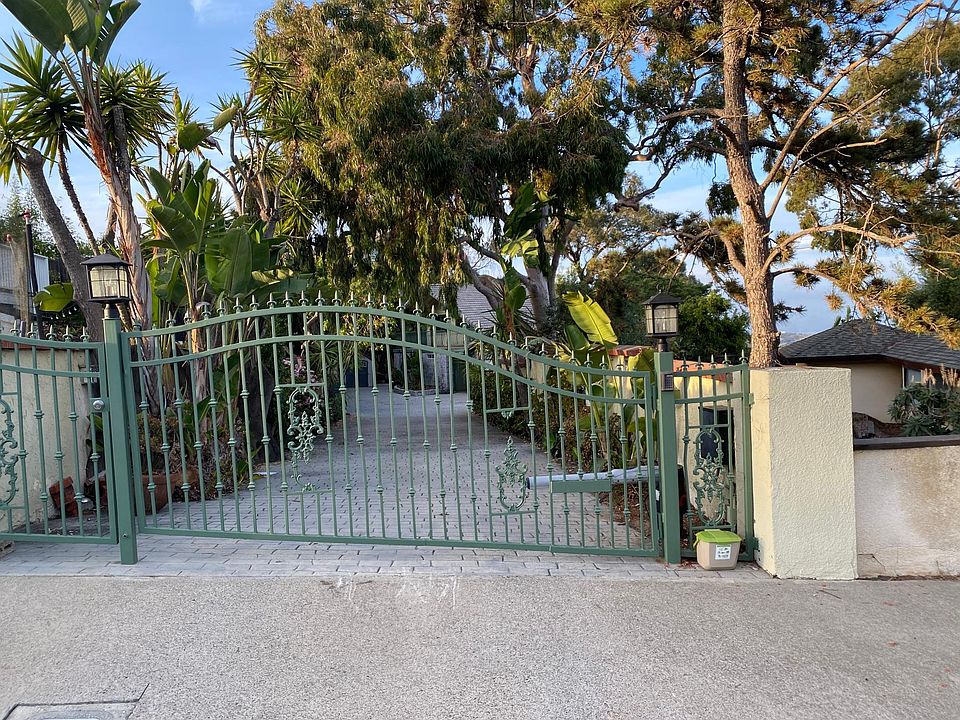 Front Gate and Driveway