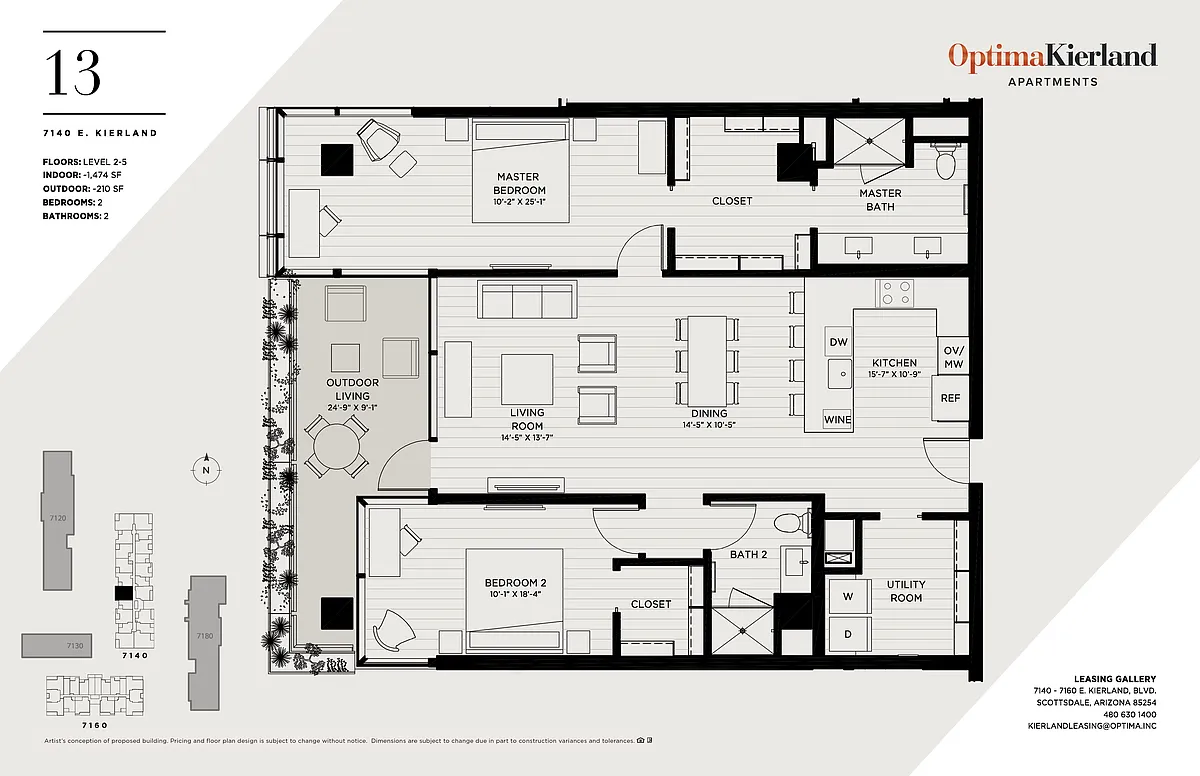 Floor plan 7140 - 13 2-5
