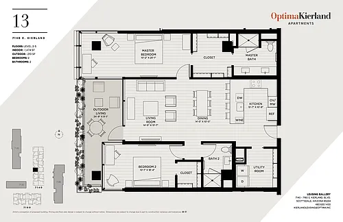 Floor plan 7140 - 13 2-5