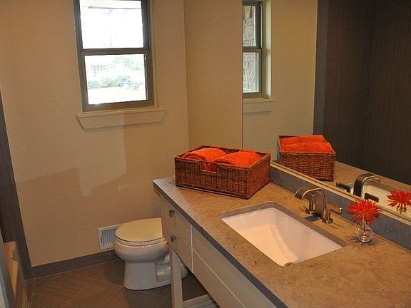 updated hall bath