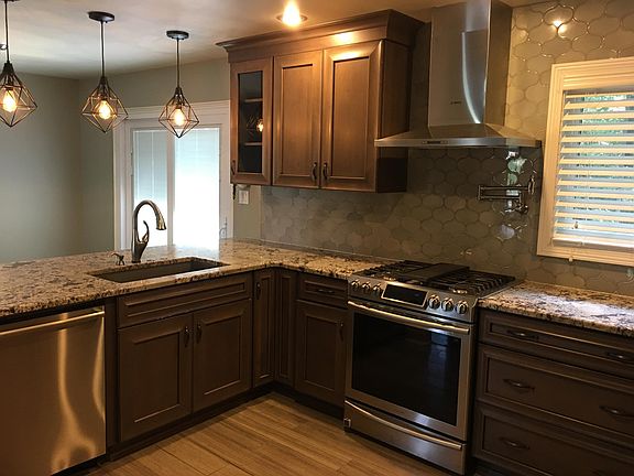 Kitchen with newly updated appliances