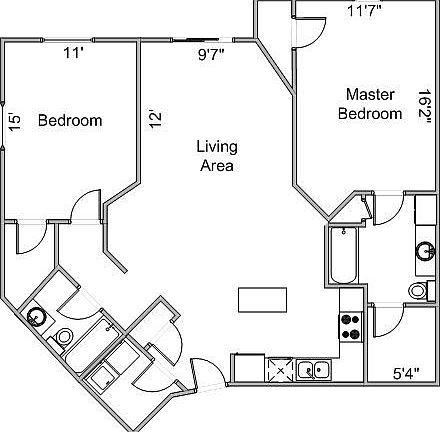 2nd image of 5196 Sassafras Dr Unit 107